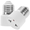 DOITOOL E27 Adapter Socket, 2-Piece E27 Adapter Socket, E27 to