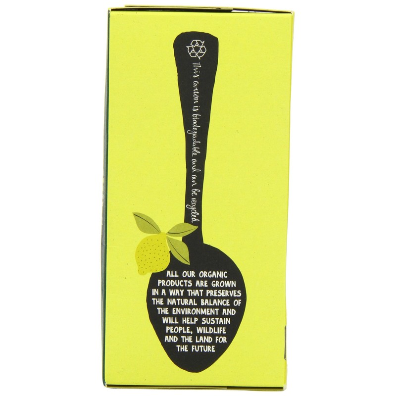 Clipper Organic Lemon and Ginger 25 Teabags (Pack of 3,