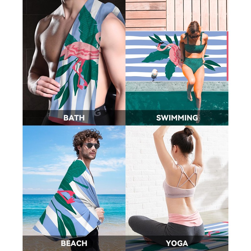 Style Slice Beach Towel Extra Large - Sand Free Quick