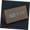 Alipis Digital Clock Radio Smart Alarm Clock Date Month and