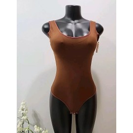 Cosmolle  Tank Shapewear Briwn Color XS/S Bodysuit