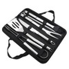 9Pcs/Set Stainless Steel BBQ Tools Set Barbecue Utensils Accessories Kit