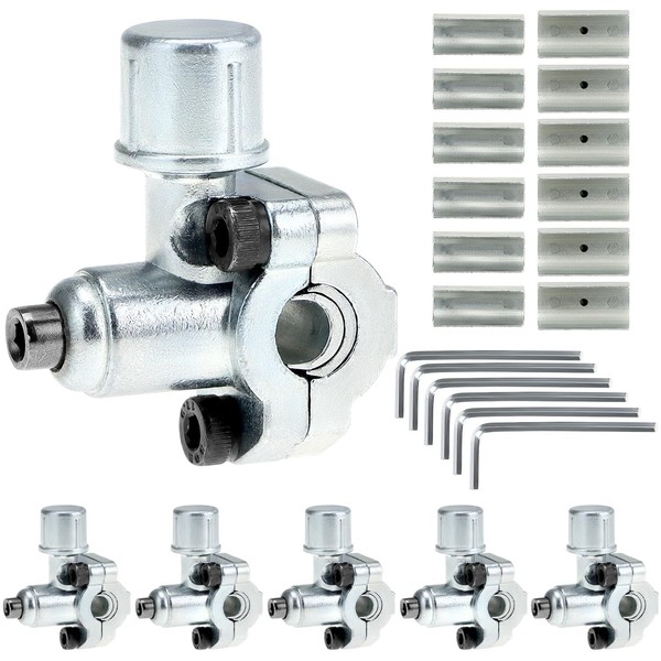 QWORK Bullet Piercing Tap Valve Kit, Pack of 6, Compatible