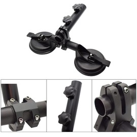 RCRBT Universal Flagpole Holder with Suction Cup Multi-Function Flag Pole Holder Kit Compatible with Off-road SUV, Truck, Jeeps, Off-Road RV, SUV, Yachts, ATV, UTV