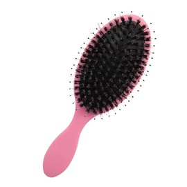 Ultimate Hair Extension Brush Boar Bristle Paddle Hairbrush Soft Cushion Hair Brush for Long Thick Curly Hair Reducing Hair Breakage and Frizz