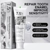 2pcs Hydroxyapatite Toothpaste, blanquea los dientes, limpia los dientes, elimina