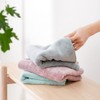 Iris Plaza Fluffy Microfiber Towel, Gentle on Your Hair; Long