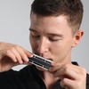 East top Chromatic Harmonica key of C, 10 Holes 40