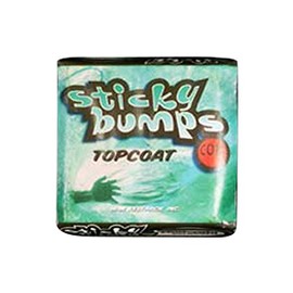 STICKY BUMPS Top Coat Cool/Cold Surf Wax (Pack of 3), White