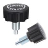2 Pack Exercise Bike Pull Pin Spring Knob Replacement Universal