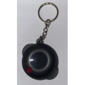 Tupperware NEW NIP Tupperware Heat n Serve Keychain Black with Red Vent Lid Opens