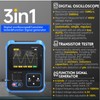 Jadeshay Oscilloscope, DSO-TC3 3-in-1 Portable Handheld Oscilloscope, Digital Oscilloscope, Transistor
