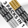 FLYMAX White Marker Paint Pens - Permanent Marker Pens White