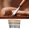 Wood Carving Chisel Set Polished Comfortable Hand Feel Practical Portable