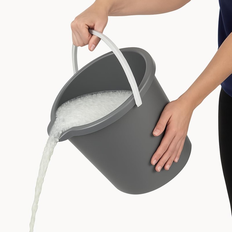 JOEY'Z 10QT (9.5L) Heavy Duty Sturdy Spout Pail Bucket with