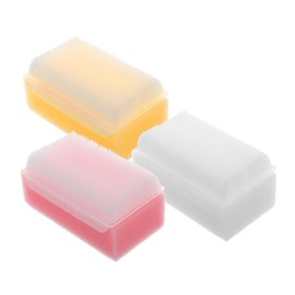 TOVINANNA Bathing Brush Set 2 in 1 Baby Sponge and Brush Sensory Experience for Cradle Cap Relief