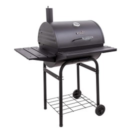 AMERICAN GOURMET 21302030 625 Charcoal Barrel Grill, Black