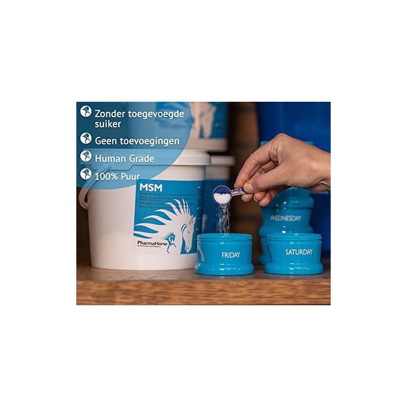 PharmaHorse MSM | No added sugar | 100% pure glucosamine