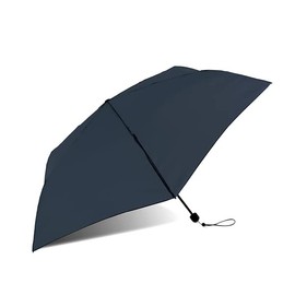 KiU (2024) K136-910 Folding Umbrella, Lightweight, Airlight, Standard Umbrella, Navy, 22.8 inches (58 cm), 5.6 oz (160 g)