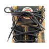 84 Inch Coal Black Rugged Wear Professional Boot Laces Round