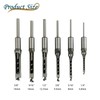 YuYBrightmi Square Hole Mortise Chisel Drill Bit Tools 1/4", 5/16",