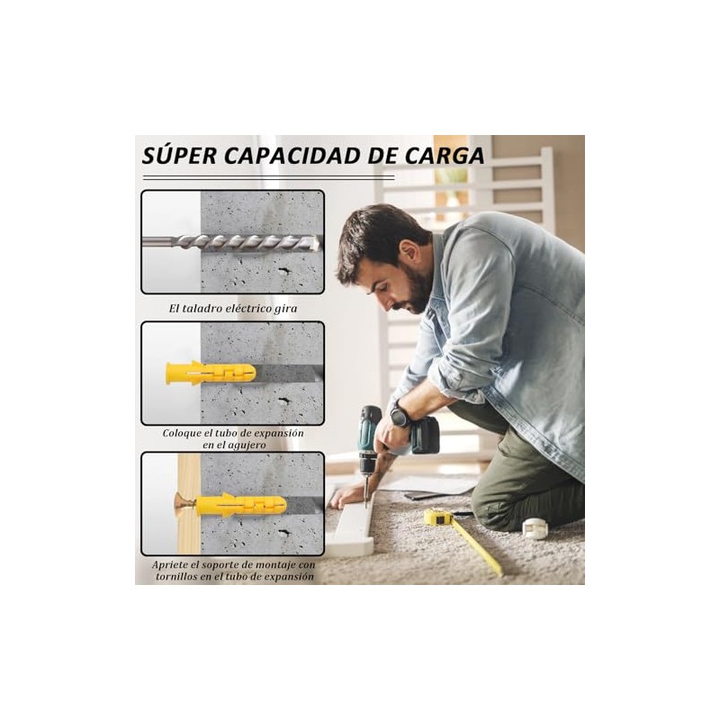 T.K.Excellent - Kit de tornillos para máquina de electricista Phillips
