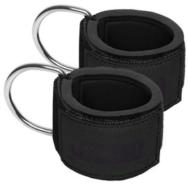 Kisangel 2pcs Ankle Strap Tool for Cable Machine Neoprene Fitness Ankle Strap for Leg Workouts for Home and Gym Use for Lower Body Exercises