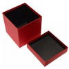 Pack it Caja Rígida Regalo Cubo Rojo 15x15x15 cm Base