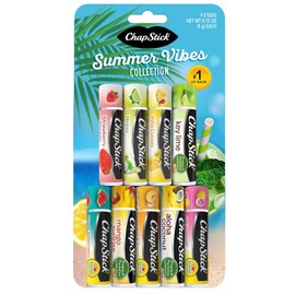 ChapStick- Colección Summer Vibes colecciones de bálsamos labiales Tropical Paradise, Mocktail y I Love Summer, 0,15                                  