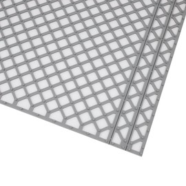 Ruvati Silicone Bottom Rinse Grid Sink Mat for RVH8300 Sink - Grey - RVA48300GR