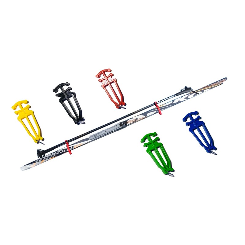 Bagdent Cross Country Skis and Poles Holder – 1 Pair,