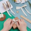 PH PandaHall 2 Styles Measuring Ribbon 18m Cotton Rulers Ribbon