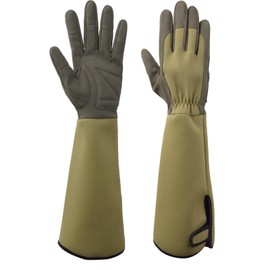 Niesporek Rose Gloves, Gardening Gloves, Long Sleeves, No Pricks, Splints, Puncture Resistant, Weeding, Farm Work, Gardening Supplies