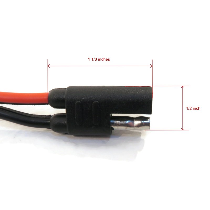 The ROP Shop New 10 ft. Wire Harness/Power Cables 12V