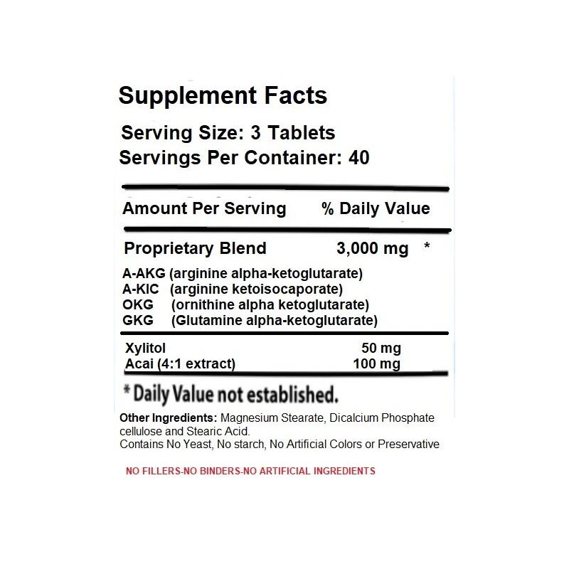 Absonutrix Nitric Oxide booster 3000 mg 120 Tablets helps build