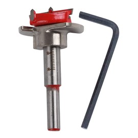 Broca para Agujeros de Bisagra de 35mm, Broca Posicionadora de Plantilla de Perforación, Herramienta de Madera de Aleación de Aluminio, Broca de Perforación