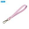 PATIKIL 8 Inch Wristlet Strap, 2 Pack PU Leather Wristlet