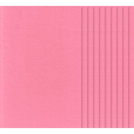 VBS Pack of 10 Craft Felt 30 x 20 cm 1.5 mm Strong Quality Robust Soft Felt for Crafts DIY Felt Sheets Felt Sheet Felt Fabric Non-Woven Fabric Pale Pink