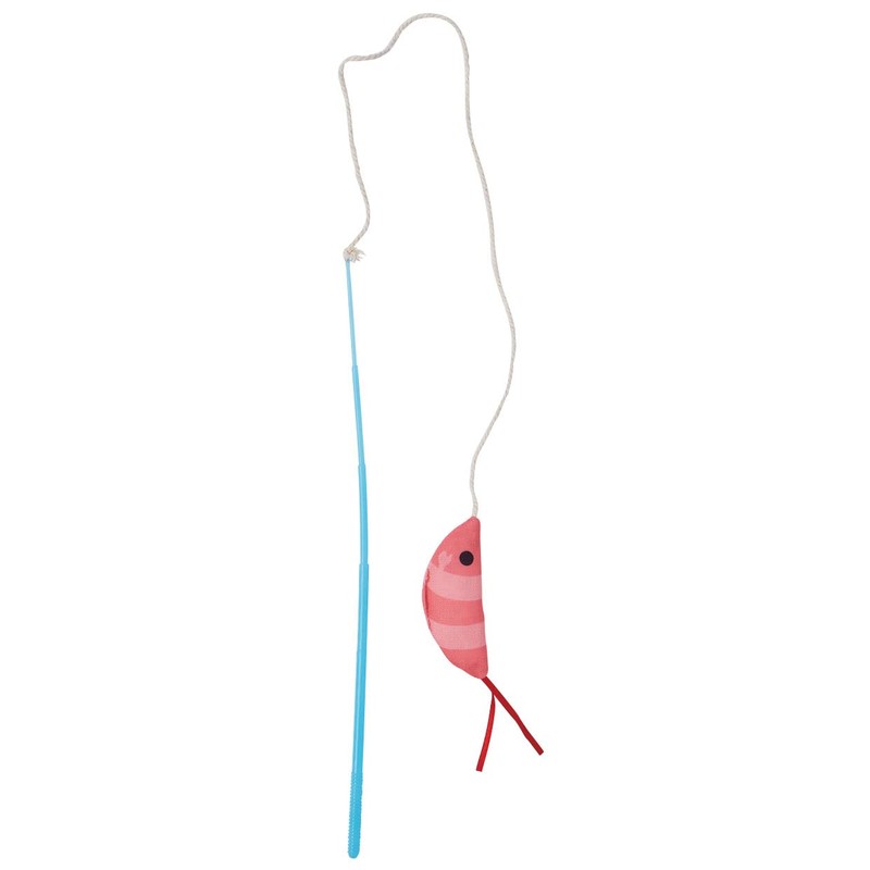 Petio Cat Toy Kigurumi de Jarashi Mini Shrimp