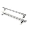 ZAUYX 10-Pack 8 Inch Hole Center Polished Chrome Cabinet Pulls
