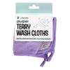 Equate 2pc Exfoliating Terry Wash Cloths
