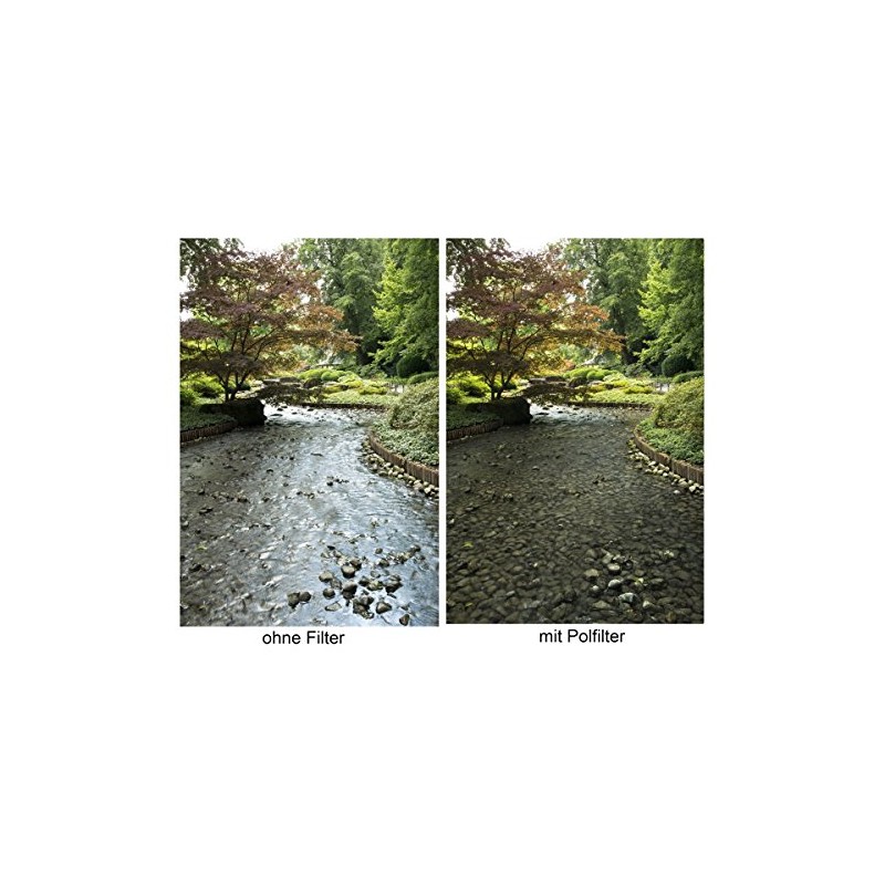 Walimex pro Circular Polarising Filter Slim 82 mm with Protective