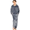 A2Z 4 Kids Childrens Warm Fleece Twosie Hooded Pyjamas -