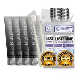 Karbi 2 Cepillos Nano + 4 Tratamientos Karbi + 2 Enjuagues