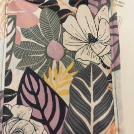 Vera Bradley Packing Cube 3 pc Set Palm Floral Travel Organizer Zip close