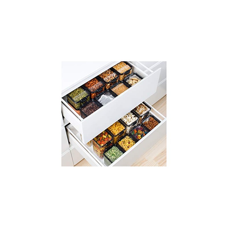 Sistema Ultra Collection Square Food Storage Container, 23.6 oz./0.7 L,