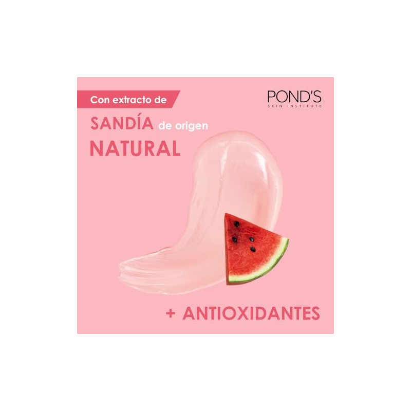 Pond's Cuidado Facial Fruity Hydra Fresh Sandía, Gel Hidratante, 110