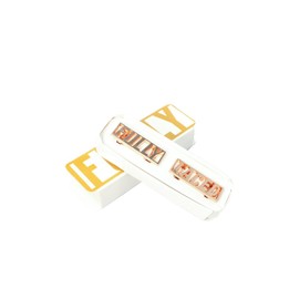 Fully Laced Lace Locks - Gold, Silver and Black Lacelocks (Rose Gold)