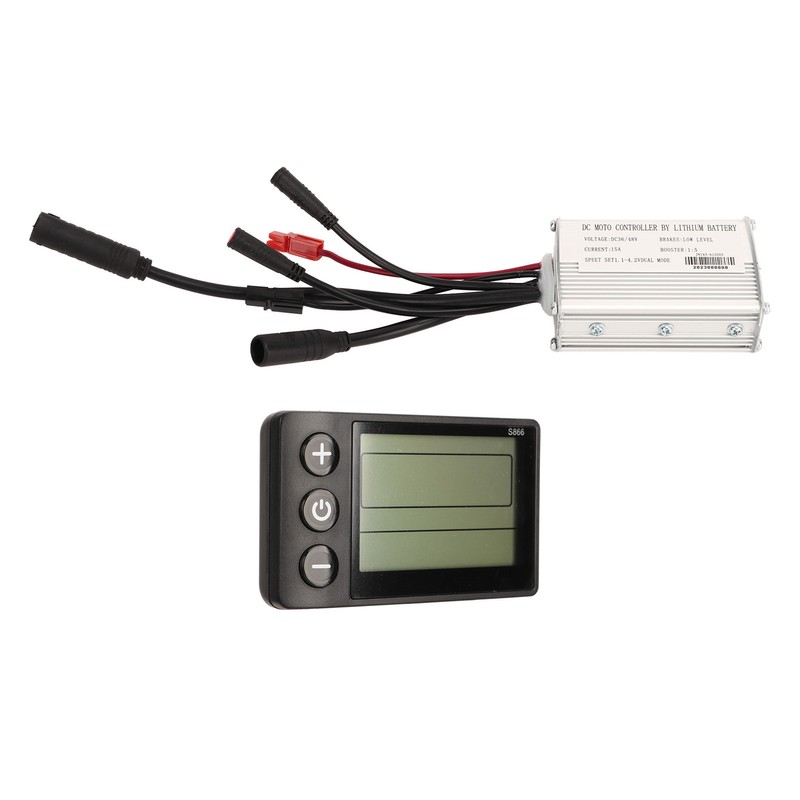 Bike Controller with S866 Display Panel 36V 48V 15A 250W