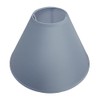 K LIVING 14" Coolie Ceiling, Table lamp shade Grey